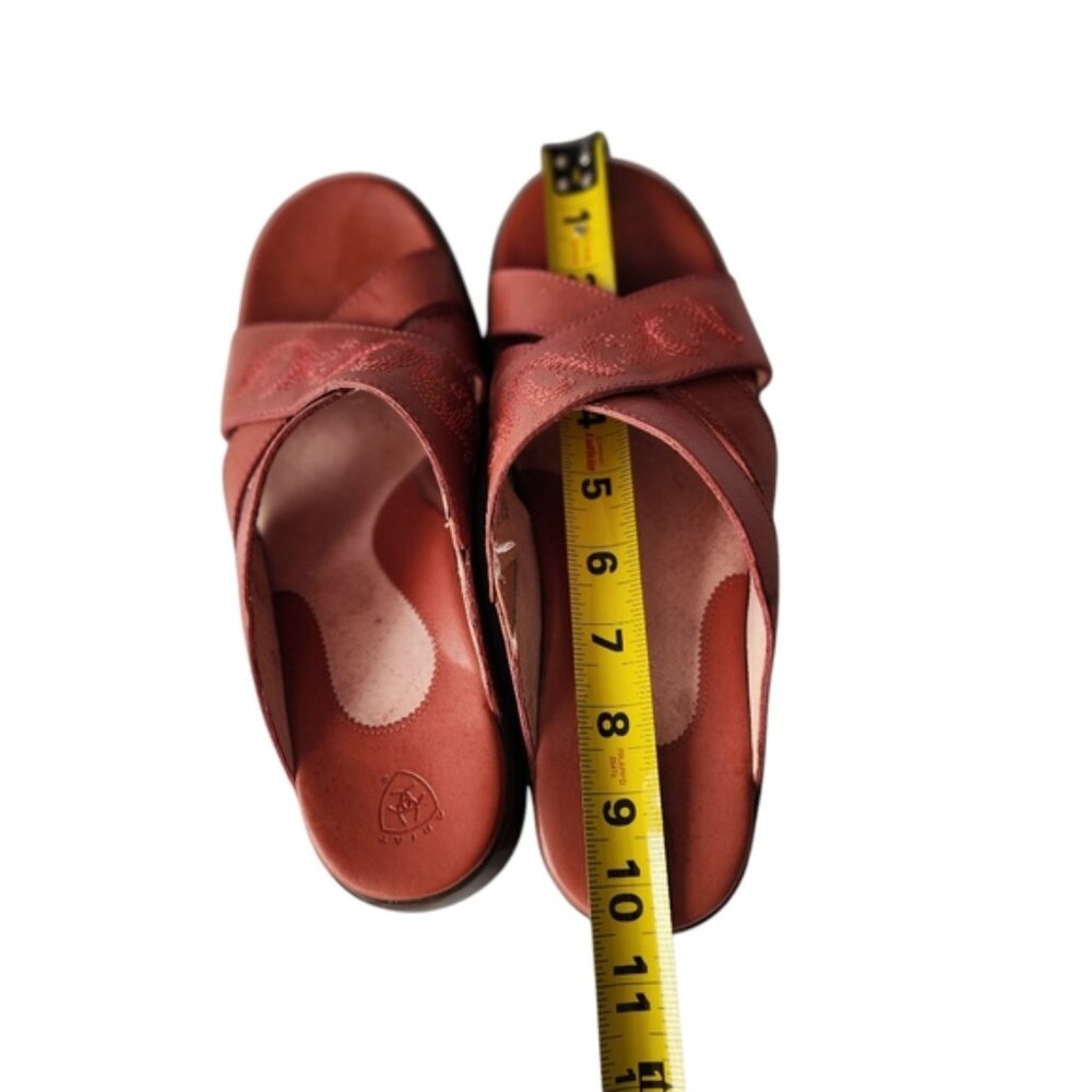 Ariat Cross-Strap Leather Sandals - Picture 5 of 10
